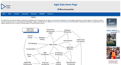 Desktop Screenshot of agiledata.org